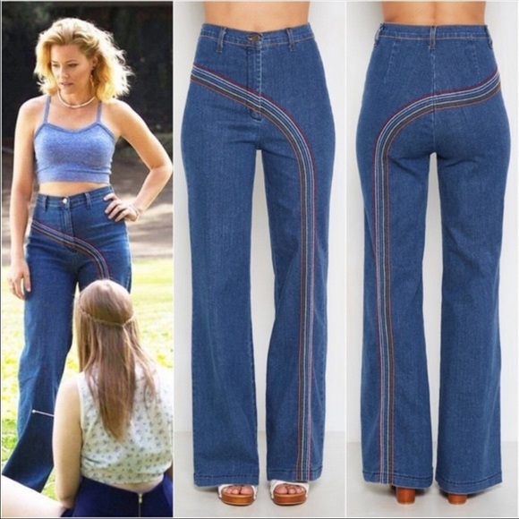 modcloth rainbow jeans